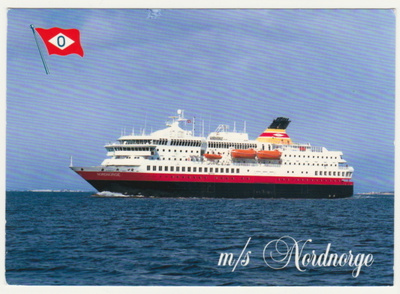 Laivakortti m/s Nordnorge