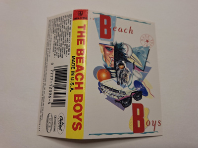 Kansipaperi THE BEACH BOYS c-kasettiin