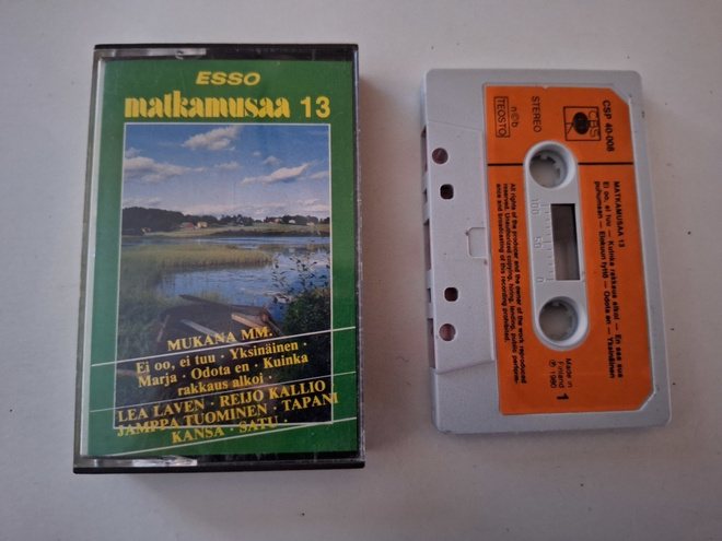 ESSO MATKAMUSAA 13 - Jamppa, Tapani Kansa ym.  c-kasetti