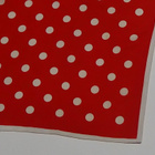 Retro pallokuvio huivi 67 cm x 67 cm - pikkukuva 2