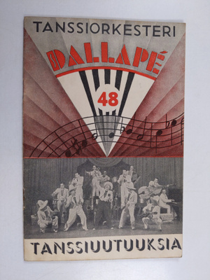 Tanssiorkesteri Dallape : Valikoima lauluja tanssiuutuuks...