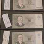 10 Markkaa 1963, virheellisyydet allekirjoituksissa, 3kpl - pikkukuva 1
