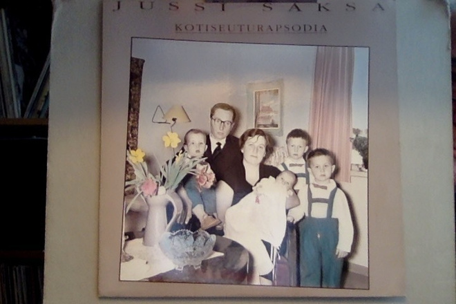 JUSSI SAKSA  ::  KOTISEUTURAPSODIA  ::  VINYYLI  LP    1989