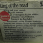 UTOPIA - KING OF THE ROAD - VG+ 7" - pikkukuva 2