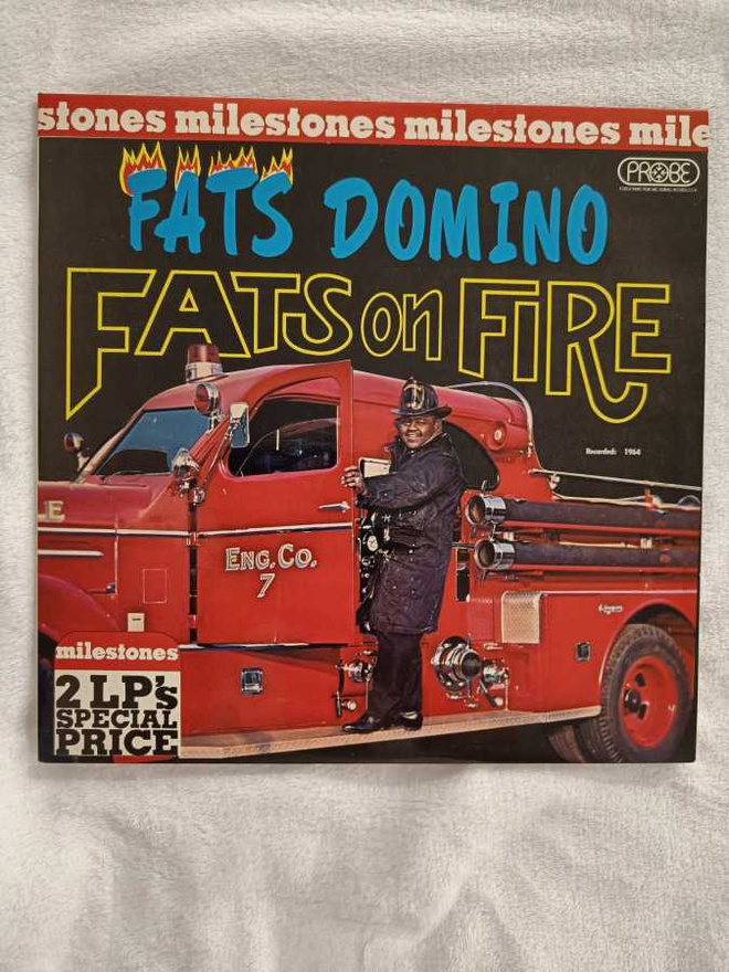 FATS DOMINO - FATS ON FIRE 2-LP