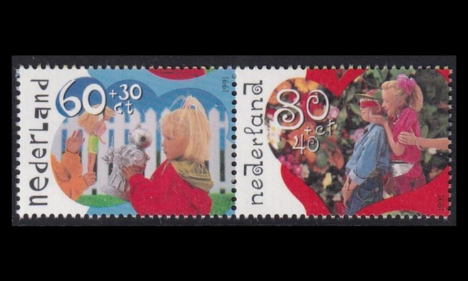Alankomaat 1423-5_IIC ** Voor het Kind leikkejä (14:13½) (