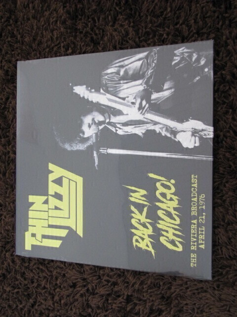 Thin lizzy back in chicago! Live lp muoveissa