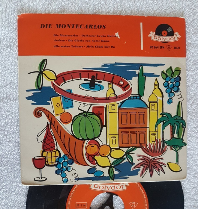 Die MonteCarlos, Orchester Erwin Halletz – Die Montecarlo EP