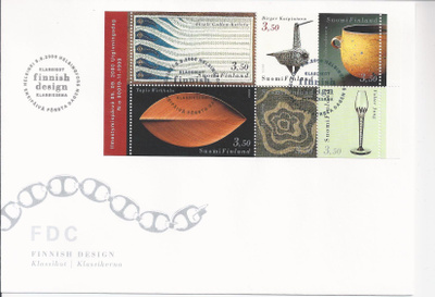 2000 FDC Suomalainen muotoilu