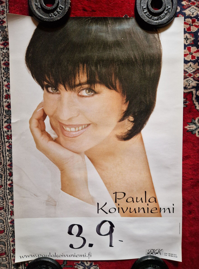 Paula Koivuniemi Keikkajuliste 12 . 60×42cm