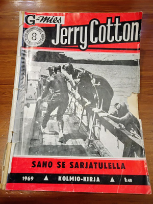 Sano se sarjatulella - Jerry Cotton 8 1969