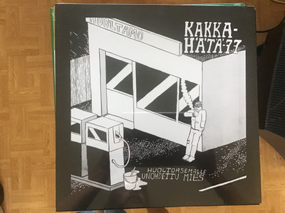 Kakka-hätä -77 Huoltoasemalle unohdettu mies LP