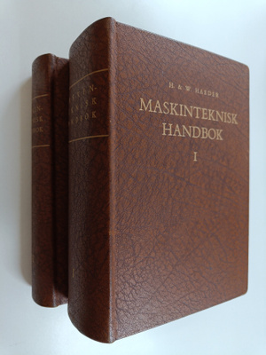 H. Haeder : Maskinteknisk handbok 1-2