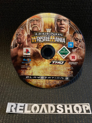 WWE Legends Of Wrestle Mania - DISC PS3