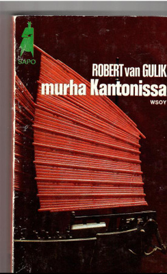 ROBERT van GULIK: Murha Kantonissa, SaPo 187