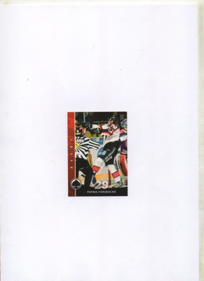 Jääkiekko kortti  n:o 180 2006-2007 PATRIC FORSBACKA. ÄSSÄT.