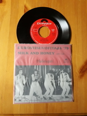 Milk And Honey With Gali – Hallelujah 7" ps 1979 Europop