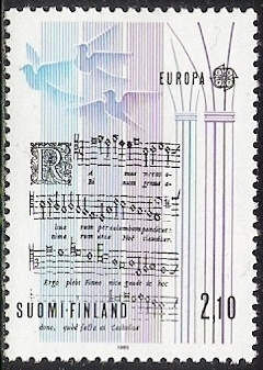1985 Eurooppa merkki 2,10 mk ** LaPe 967