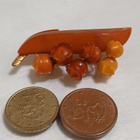 Upea  Meripihka solki rintakoru rintaneula, baltic amber, it - pikkukuva 3