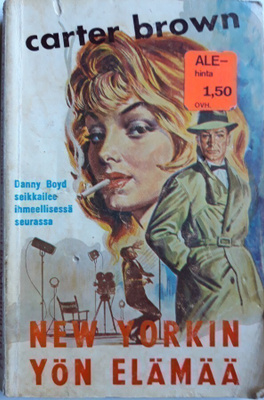 Carter Brown 62/1965: New Yorkin yön elämää