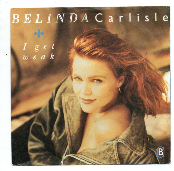 BELINDA Carlisle Single Qget Weak/ Should I let You In? 1988