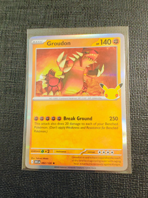 Pokemon 30th - Groudon