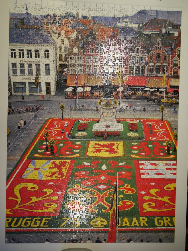 Palapeli 1000 p. Bruggen tori (Belgia)