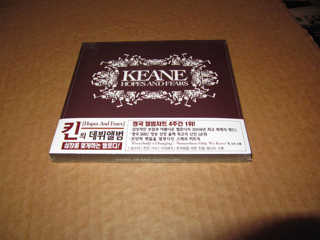 Keane CD Hopes And Fears v.2004 UUSI !