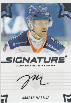 2026/27 Bluelinen Silver signature Mattila , Tappara