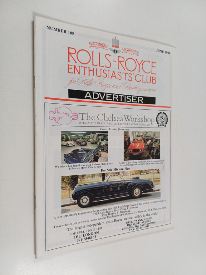 Rolls-Royce enthusiasts' club for Rolls-Royce and Bentley...