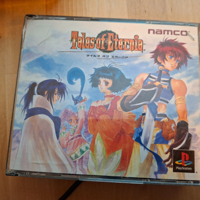 PS1 Tales of Eternia CIB japaniversio