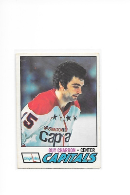 1977-78 OPC #145 Guy Charron Washington Capitals