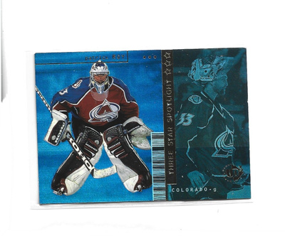 PATRICK ROY - THREE STAR SPOTLIGHT # TS-16 UD3 1998-99