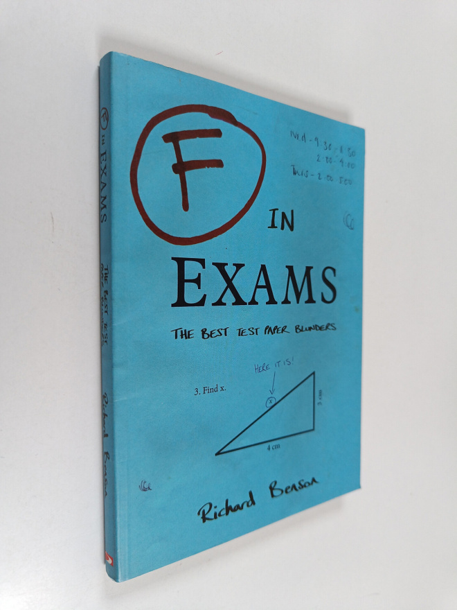 Richard Benson : F in exams : the best test paper blunders