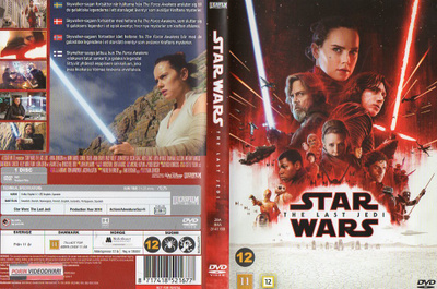 Star Wars The Last Jedi (70 146) UUSI -FI- DVD nordic, dais
