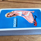 Vintage tyttö mainoskortit Ridgid - pikkukuva 5