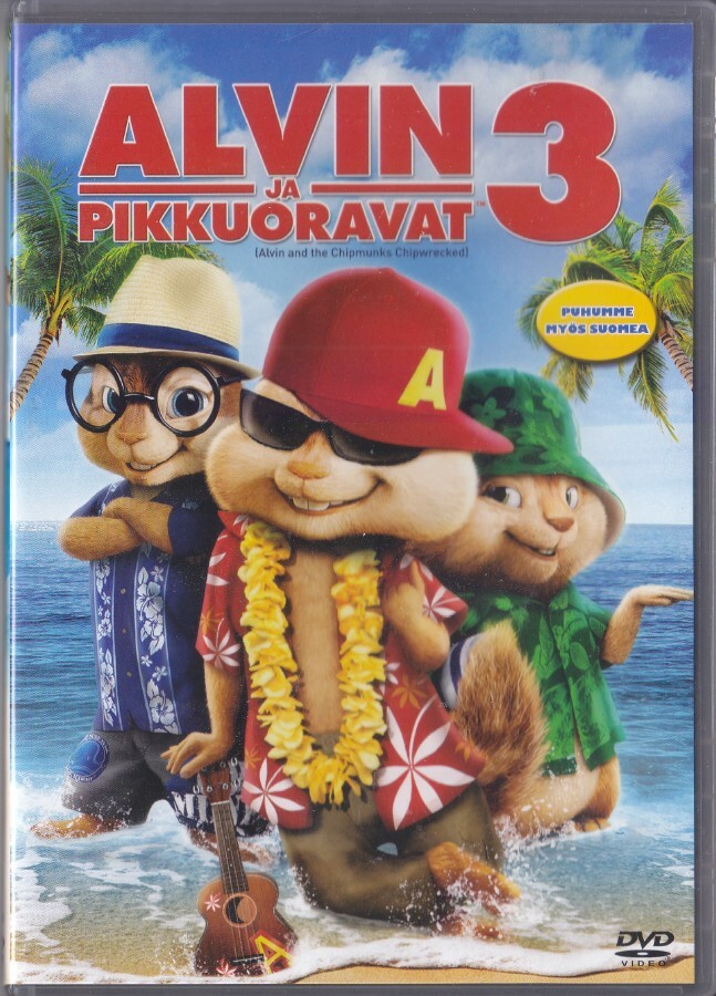 Alvin ja pikkuoravat 3 (DVD K7)