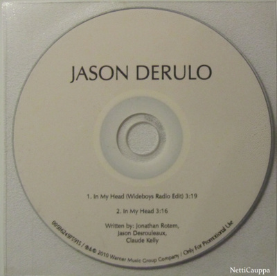 Jason Derulo • In My Head PROMO CDr-Single