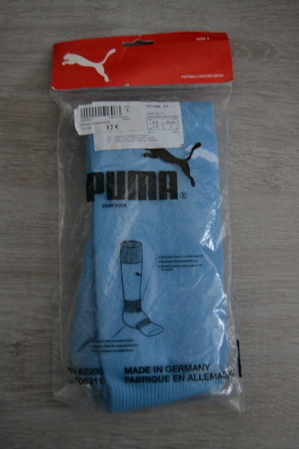 PUMA siniset jalkapallosukat 39-42