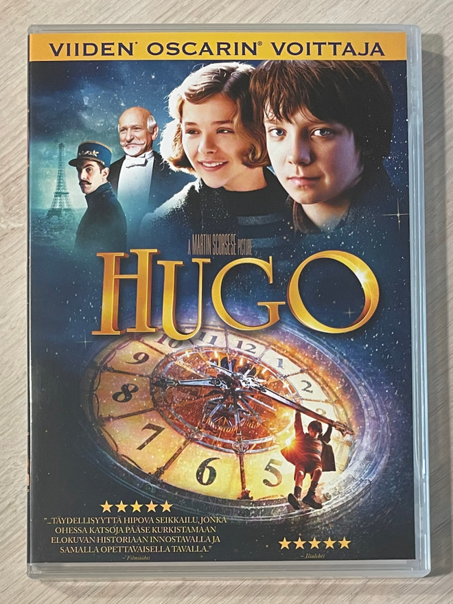 Martin Scorsese: HUGO (2011) 5 Oscarin voittaja