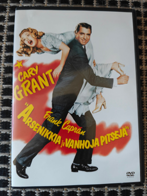 Arsenikkia ja vanhoja pitsejä (1944) DVD Suomijulkaisu