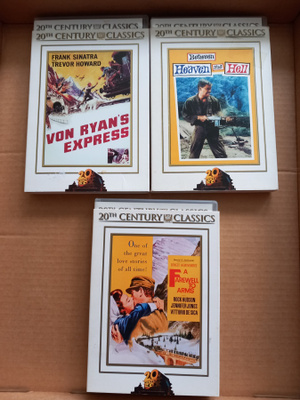 20th century classics dvd valikoima 5€/kpl
