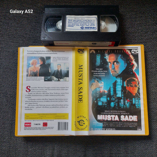 Musta sade vhs fix