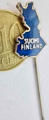 VANHA Merkki Suomen Kartta