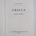 Helen Wells : Ursula palaa kotiin - pikkukuva 3