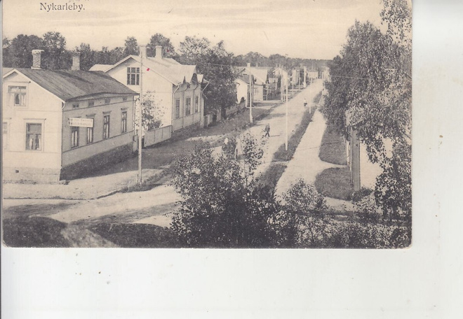 Uusikaarlebyy 1915 sotasensuurilla.