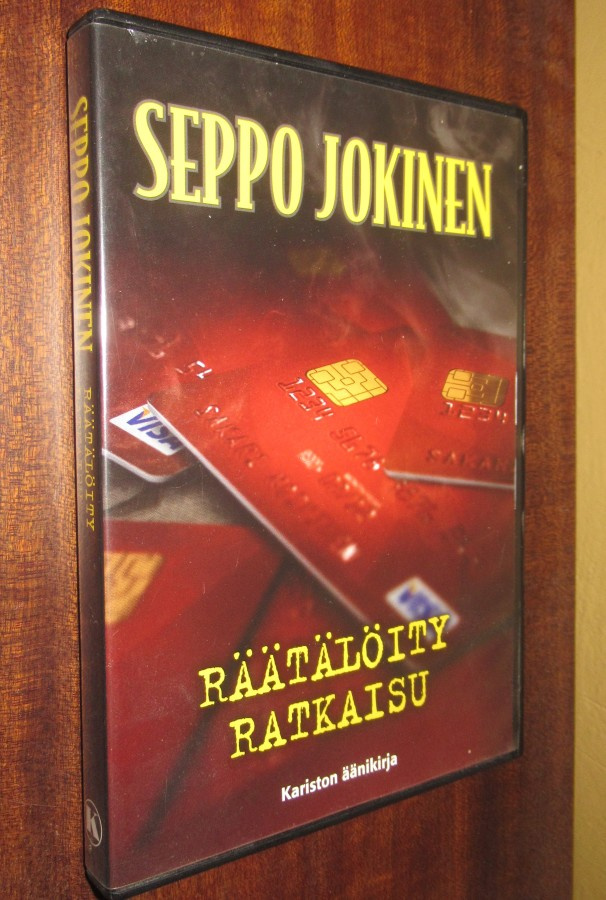MP3-cd Seppo Jokinen, Räätälöity ratkaisu äänikirja