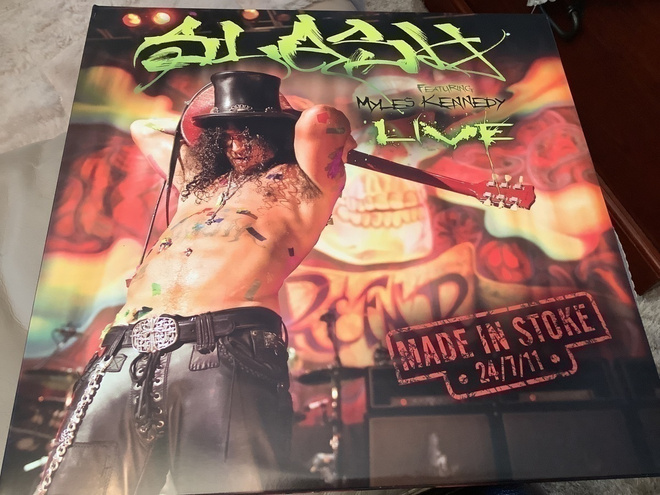 SLASH Featuring Miles Kennedy-Made In Stoke 3X vinyl.