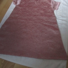 Vaaleanpunainen / Roosa ryppypintainen Mekko 110 cm - pikkukuva 5
