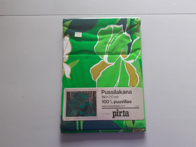 Pirta - UUSI Retro pussilakana - Orkidé
